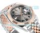 DD Factory Copy Rolex Datejust II Cal.3235 Watch with Half Rose Gold Green Roman (3)_th.jpg